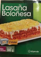 Lasaña Boloñesa