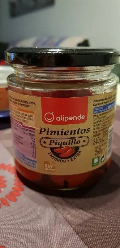Pimientos piquillo enteros extra
