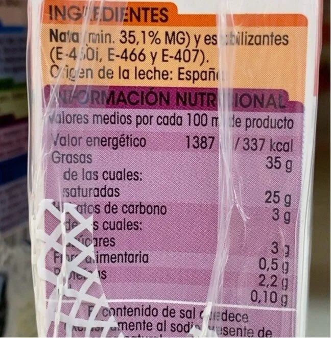 Nata para montar