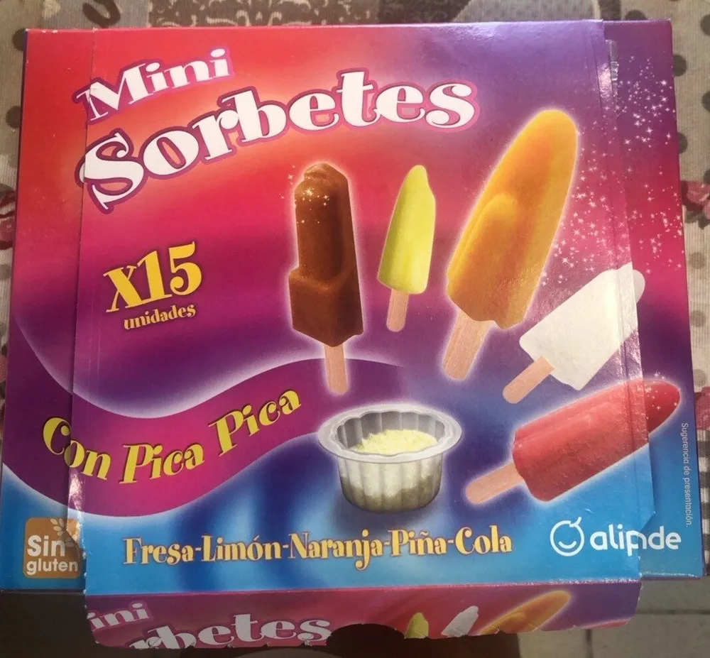 mini sorbetes
