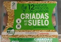Huevos frescos de gallinas