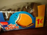 Mini discos al cacao