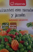 Guisantes con zanahoria y jamon