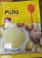 Sopa de pollo con fideos sin conservadores