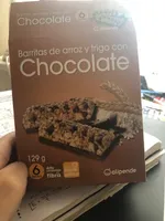 Barrita de arroz y trigo con chocolate