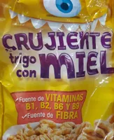 Crujiente trigo con miel