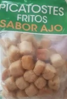 Picatostes fritos sabor ajo