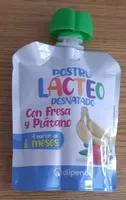 Postre lacteo desnatado