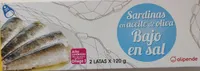 Sardinas en aceite de oliva bajo en sal