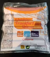 Salchichas Frankfurt con queso