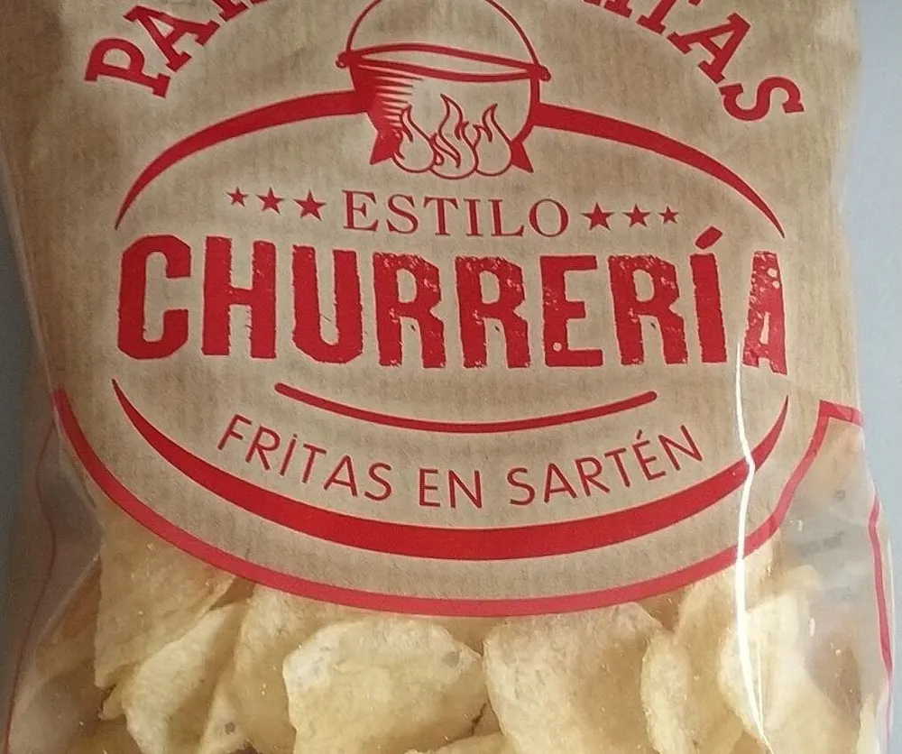 Patatas fritas estilo churreria
