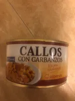 Callos con garbanzos