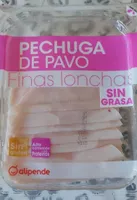 Pechuga de pavo finas lonchas