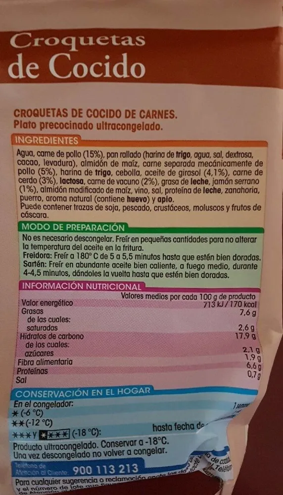 Croquetas de Cocido