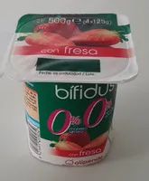 Yogur bífudus con fresa