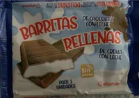 Barritas rellenas