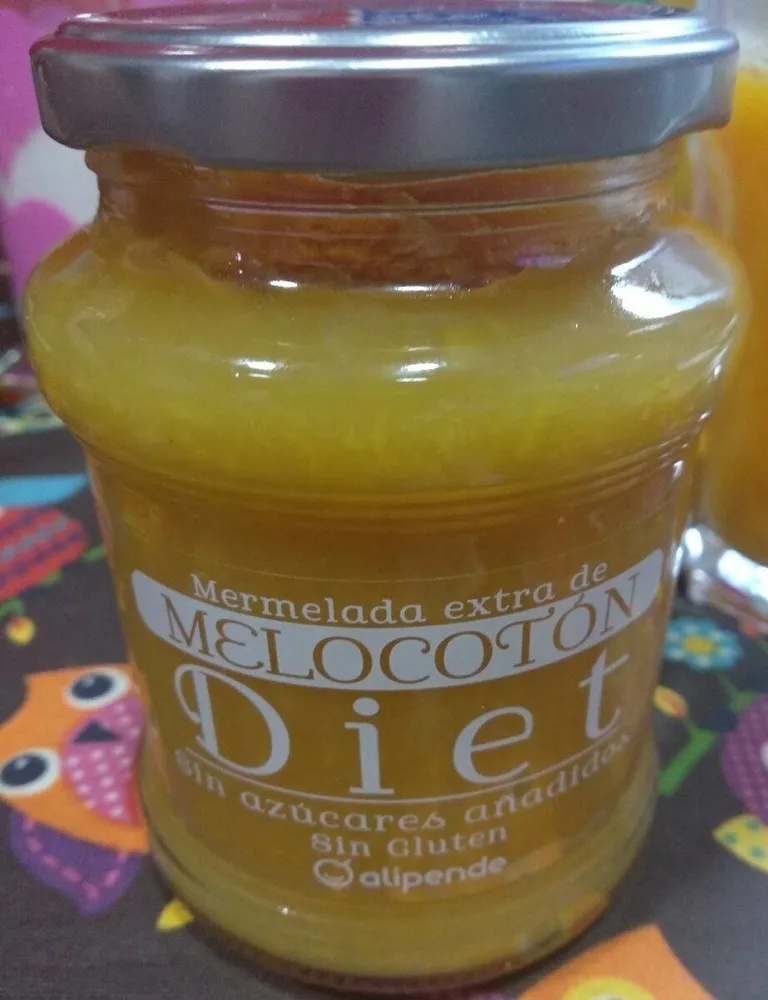 Mermelada melocotón diet