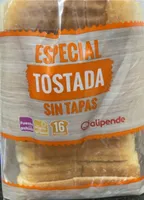 especial tostada sin tapas