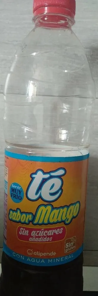 Té sabor mango sin azúcares añadidos