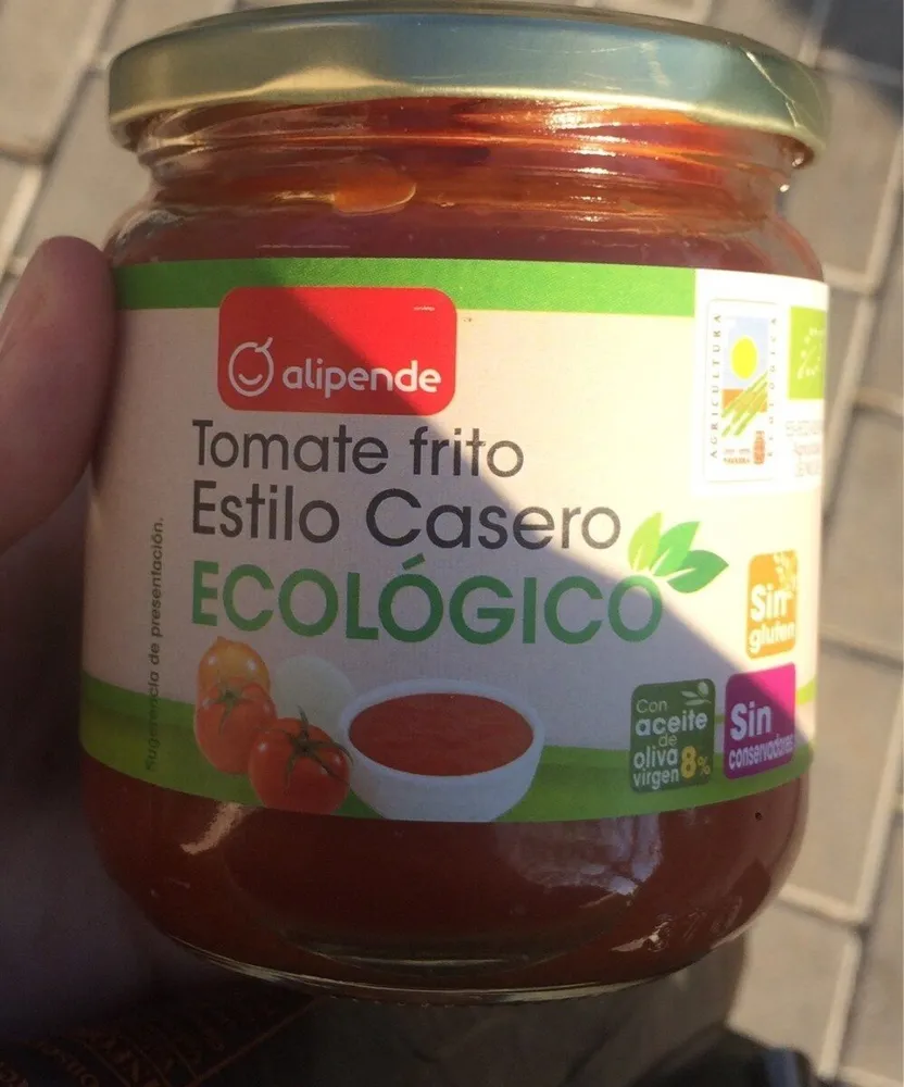 Tomate frito estilo casero biologico