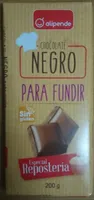 Chocolate negro para fundir
