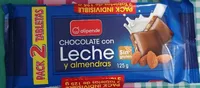 Chocolate con leche y almendras