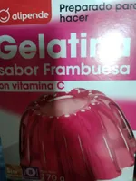 Gelatina sabor frambuesa