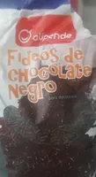 Fideos chocolate  negro