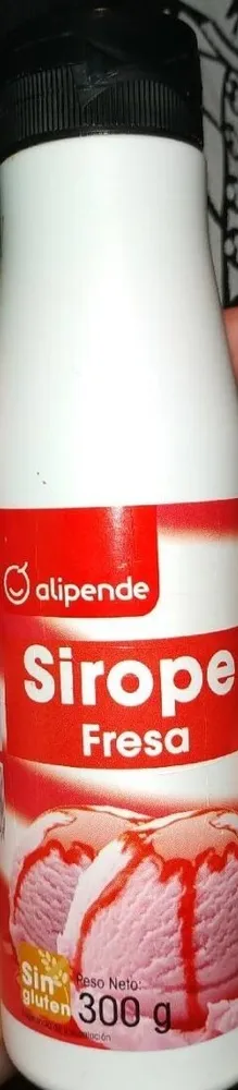 Sirope fresa
