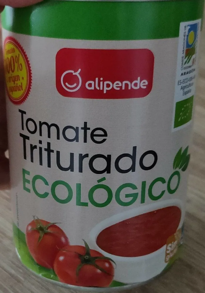 Tomate triturado ecológico