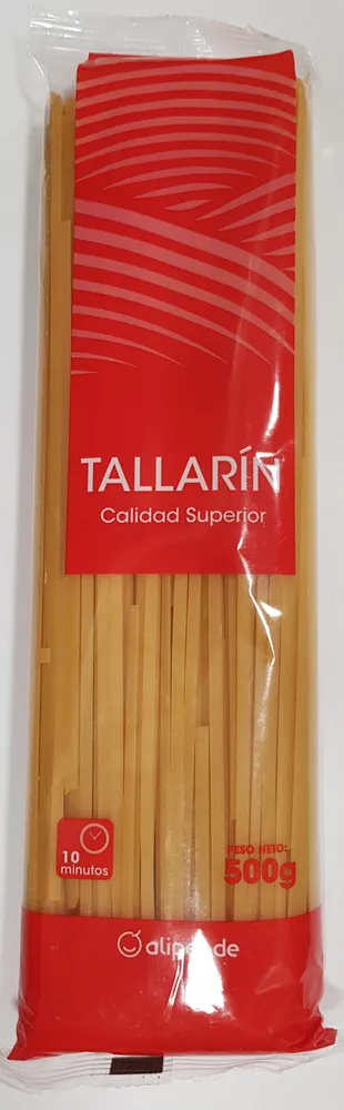 Tallarín calidad superior