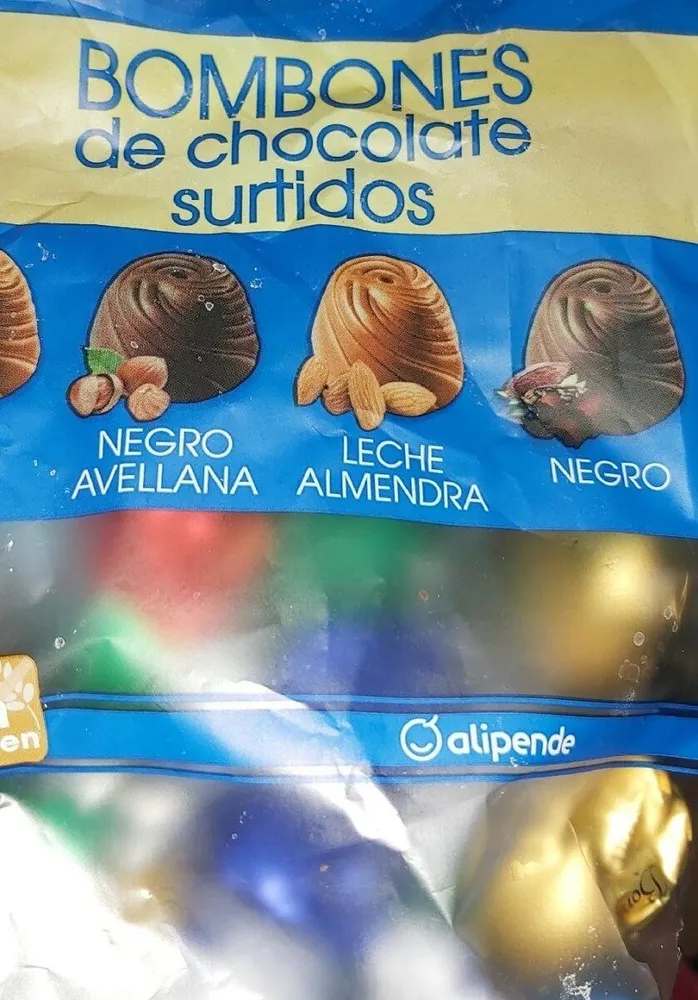 Bombones de chocolate surtidos