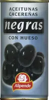 Aceitunas negras cacereñas con hueso