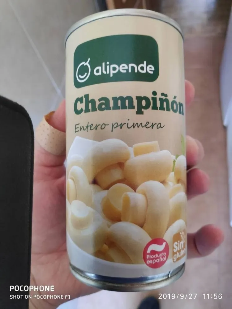 Champiñon entero primera
