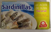 Sardinillas en aceite de oliva bajo en sal