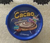 Crema al cacao con avellanas duo