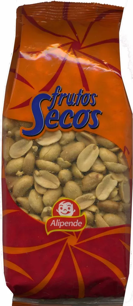 Cacahuetes fritos con sal