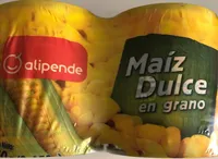 Maíz dulce en grano