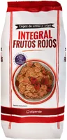 Copos de arroz y trigo integral frutos rojos