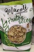 Muesli crujiente frutos secos