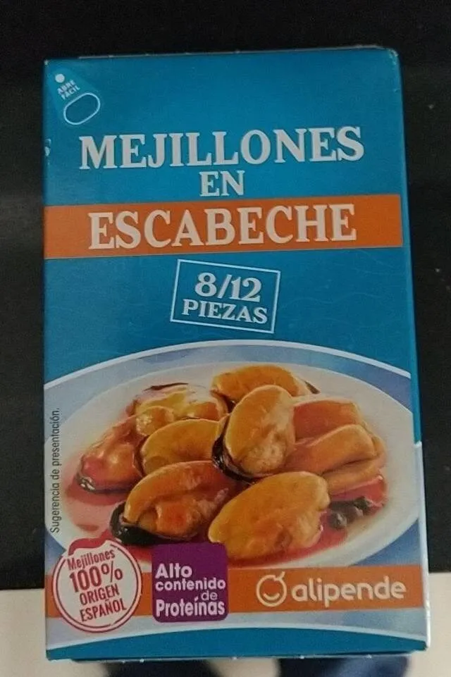 Mejillones marca alipendi