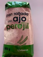 Pan rallado con ajo y perejil