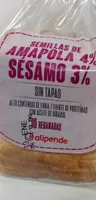 Pan molde semilla amapola y sesamo