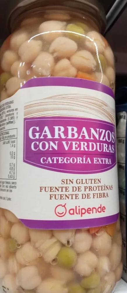 Garbanzos con verduro