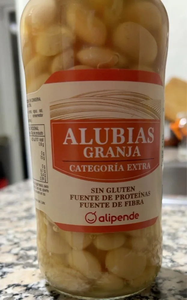Alubias granja categoria extra