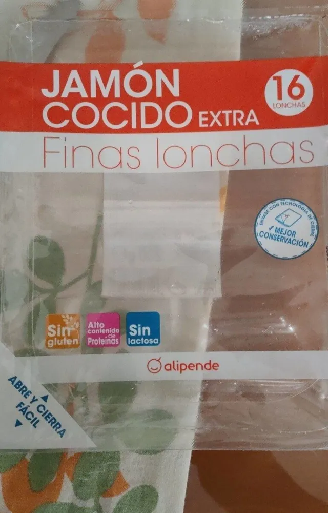 Jamón Cocido Extra Finas lonchas