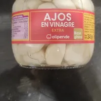 Ajos en vinagre