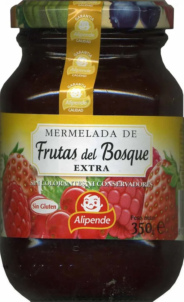Mermelada de frutas del bosque