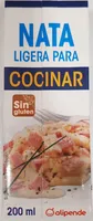 Nata ligera para cocinar