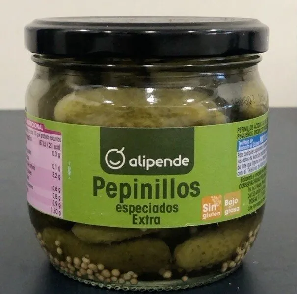 Pepinillos especiados extra